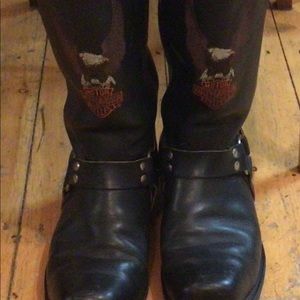 Double h Harley Davidson men’s Leather Boots